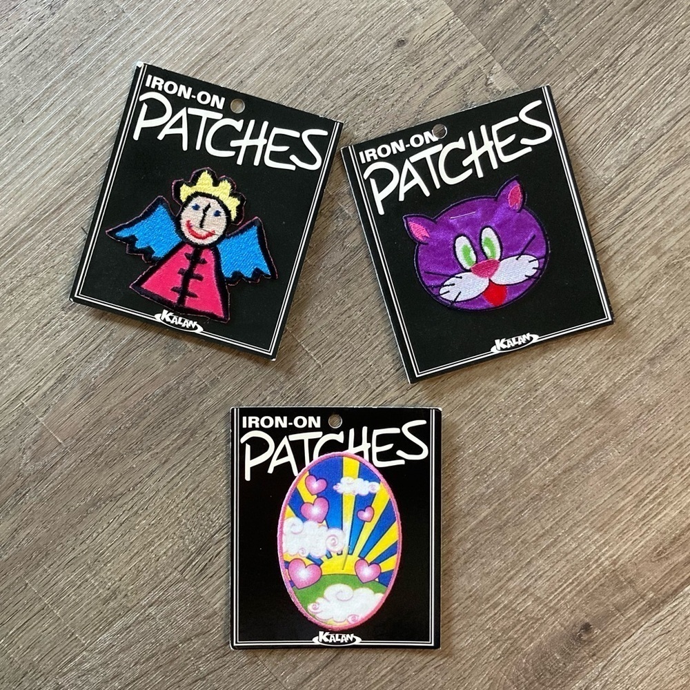 NWT Vintage Iron On Patches